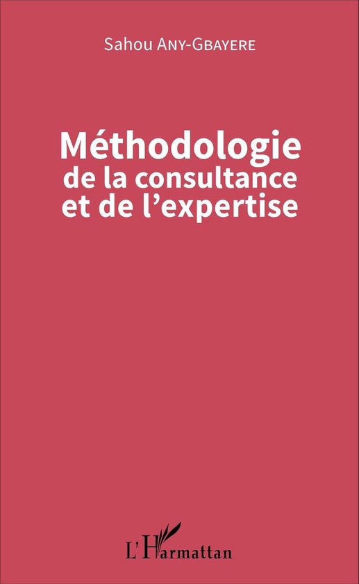 Méthodologie de la consultance et de l'expertise - cover