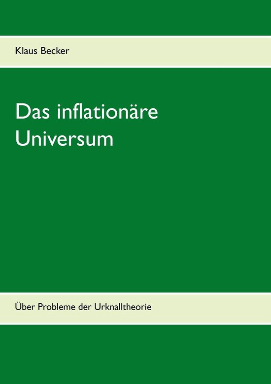 Das inflationäre Universum - cover