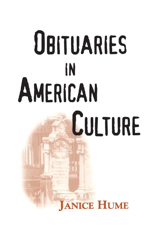 Obituaries in American Culture - cover