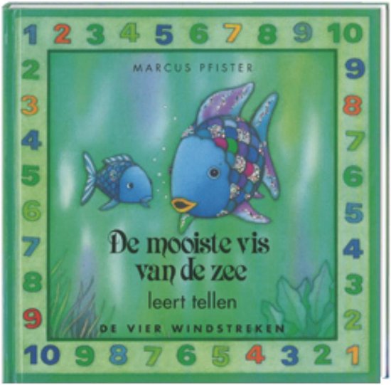Cover van het boek 'De mooiste vis van de zee leert tellen'