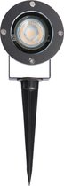 Prikspot met Stekker - Sanola Urbun - GU10 Fitting - Zwart - Aluminium - BES LED
