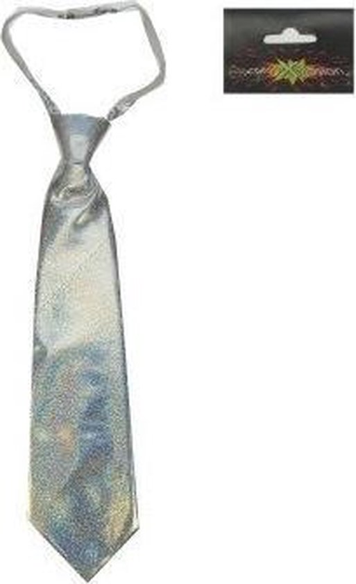Cravate à paillettes argent adulte achat Cravates à paillettes