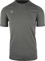 Robey Tech Shirt voetbalshirt korte mouwen (maat 2XL) - Grey Melange