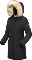 Subprime - Dames Jas winter Holette Parka - Zwart - Maat L