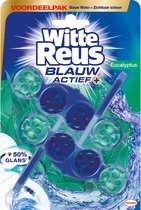 Witte Reus Toiletblok Blauw Actief Eucalyptus 2 stuks