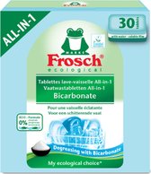 7x Frosch Vaatwastabletten All-in-1 Bicarbonate 30 stuks