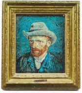 Magneet 2D MDF Zelfportret - Van Gogh - Souvenir