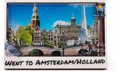 Magneet 2D Coating Went To Amsterdam - Souvenir