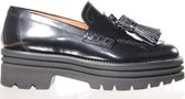 MAURY Dames Moccassin "MERLUZZA"- zwart - maat 39