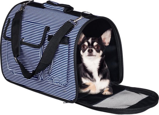 relaxdays sac de transport chien - sac de voyage pour chien - sac pour chien  - sac de... | bol.com