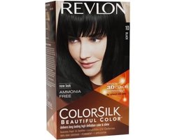 Haarkleur Zonder Ammoniak Colorsilk Revlon Zwart