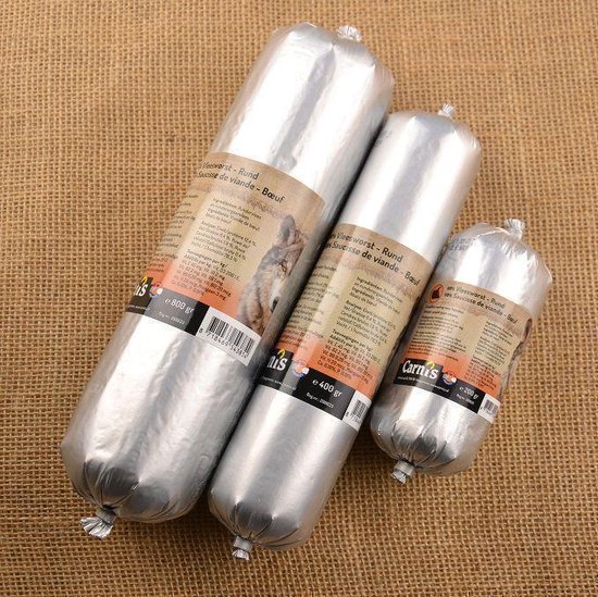Carnis Vleesworst 100% Rund 400gr