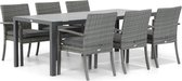 Domani Solarino/Varano 210 cm dining tuinset 7-delig