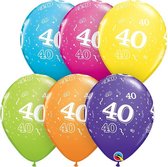 Qualatex - Ballonnen Happy Birthday 40 Jaar