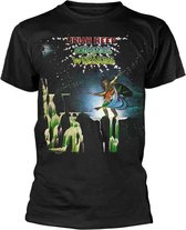 Uriah Heep Heren Tshirt -L- Demons And Wizards Zwart