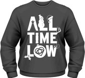 All Time Low Sweater/trui -M- Christmas Logo Grijs
