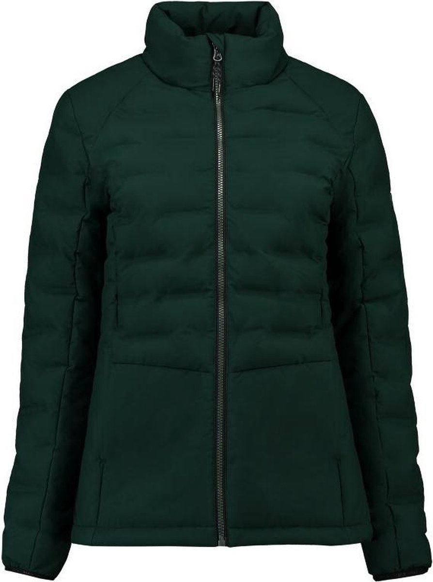 Kjelvik dames winterjas Sitaa green - maat 40