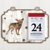 Scheurkalender 2023 Hond: Dwergpinscher