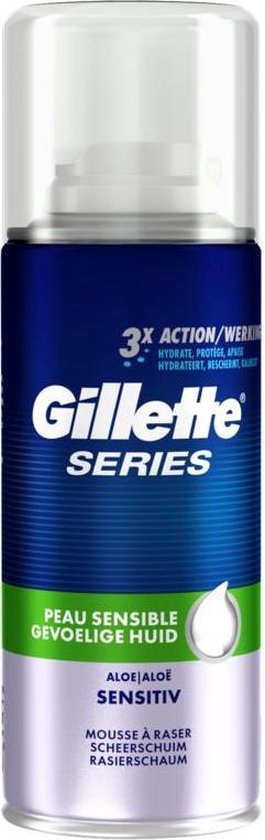 Fictief Mordrin vrede Gillette Series Sensitive scheergel 100 ml Mannen | bol.com