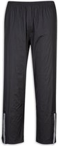 regenbroek Dry & Go heren nylon zwart maat L