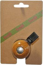 BELLL fietsbel Brown Wood T12 , op kaart