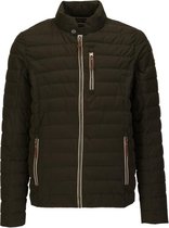 Killtec heren jas Fahiro groen/antraciet - maat S