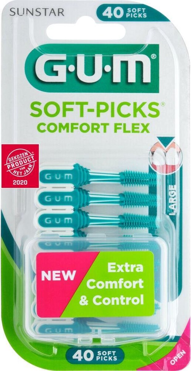 Soft-Picks Comfort Flex | Large | 40 stuks