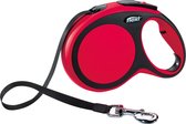 Flexi New Comfort Tape - Hondenriem - Rood/Zwart - L - 8 m - (<50 kg)