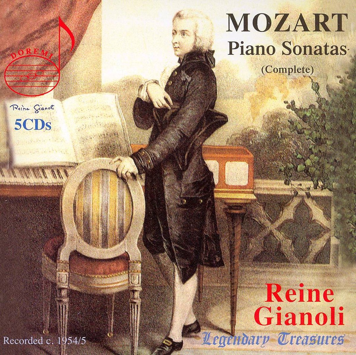 Mozart Klavierson.Kpl./Gianoli