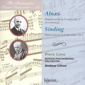 Piers Lane, Bergen Philharmonic Orchestra, Andrew Litton - Alneas/Sinding: Piano Concertos (CD)