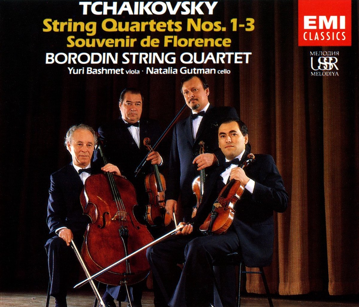 Tchaikovsky: String Quartets Nos. 1-3; Souvenir de Florence