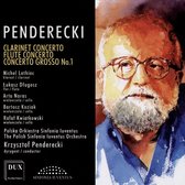 Penderecki: Clarinet, Flute Ctos &