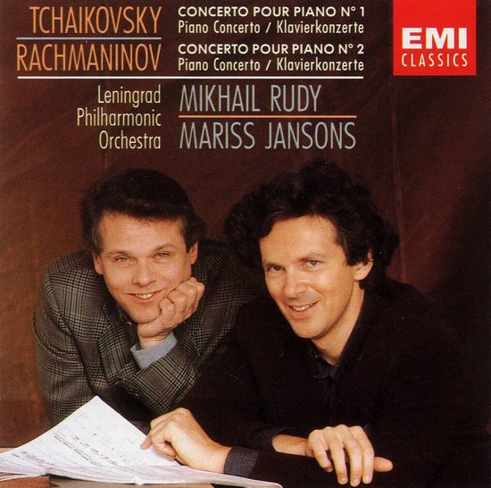 Tchaikovsky/Rachmaninov: Concerto Pour Piano N° 1 & 2 met Mikhail Rudy en Mariss Jansons.