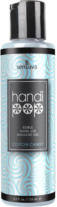 Sensuva Handipop Hand Job Massage Gel Cotton Candy