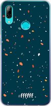 Huawei P Smart (2019) Hoesje Transparant TPU Case - Terrazzo N°9 #ffffff