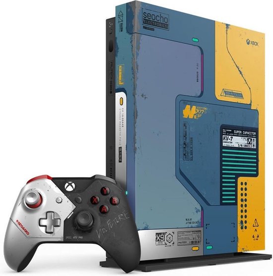 Microsoft Xbox One X 1TB Console – Cyberpunk 2077 Limited Edition Bundle  1000 Go Wifi... | bol.com