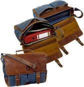 Luxe Canvas Schoudertas | Tas | Unisex | Tassen | Tassen |  Jongens - meisje - heren - dames - Unisex  | Bag | Aktetas | Laptoptas | Notebooktas | Documententas | SAILCLOTH