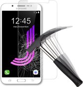 Screenprotector Glas - Tempered Glass Screen Protector Geschikt voor: Samsung Galaxy J7 2017 - 3x