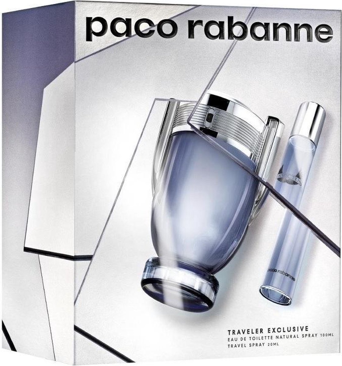 Goedkoopste Invictus 100ml Edt Mini 20ml Edt - Paco Rabanne set