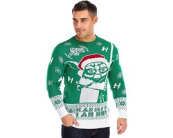 Foute Kersttrui "An Elf I am Not" Mannen | Heren - Grappige Kersttrui - Christmas Sweater - Volwassen Maat L Image