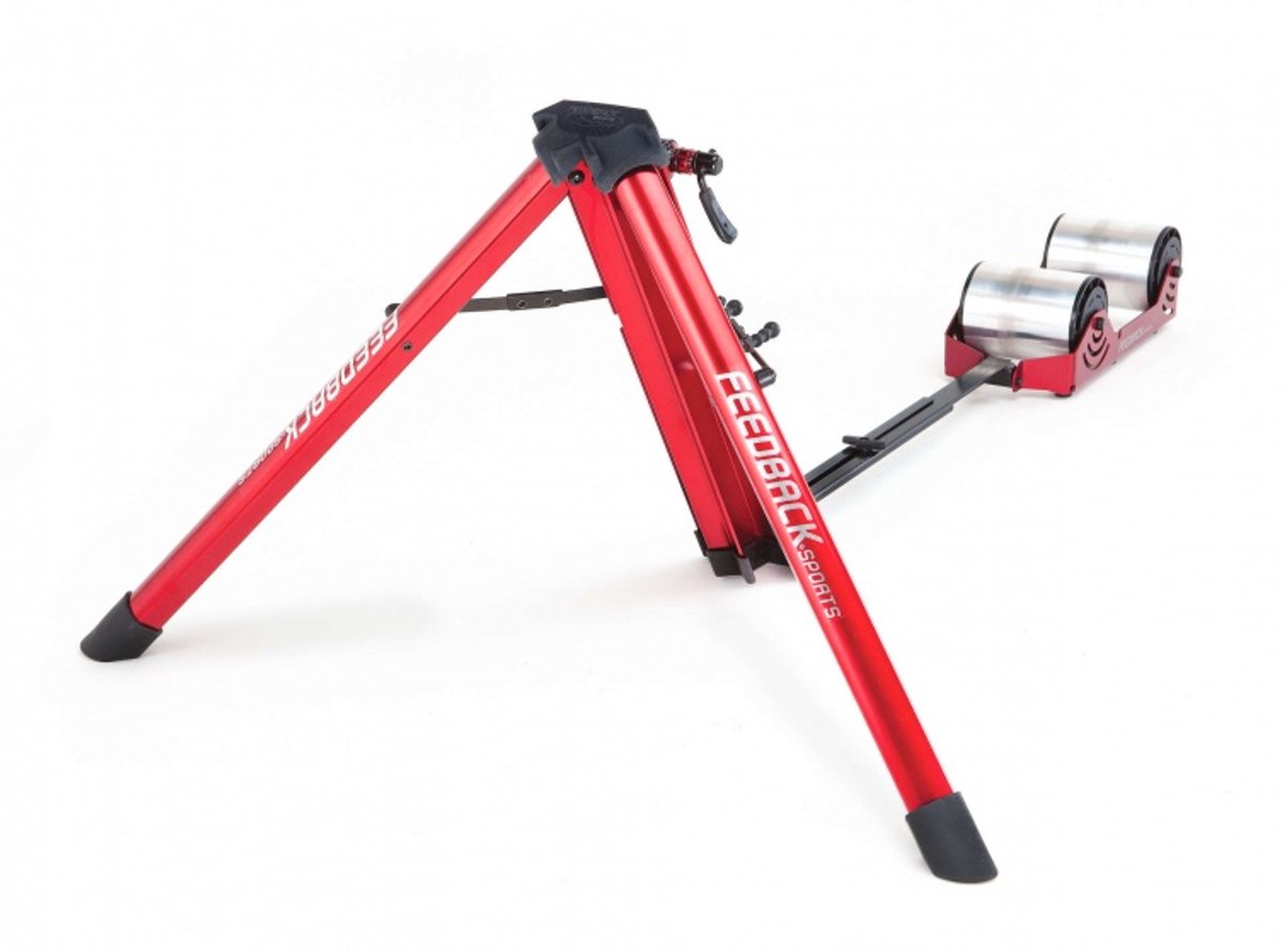 Bol.com Feedback Sports Omnium trainer - fietstrainer voor reizen - rood aanbieding