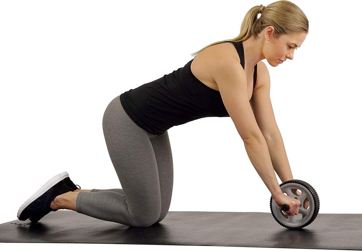 Buikspier Wieroller Trainingswiel voor Core Stabiliteit en Krachttraining