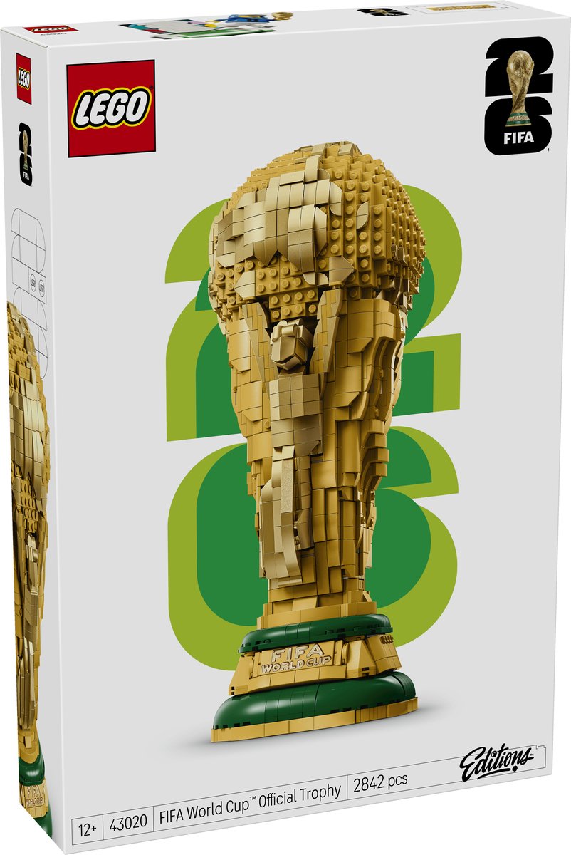 LEGO Editions Officiële FIFA World Cup Trofee Beker - 43020 — afbeelding 9