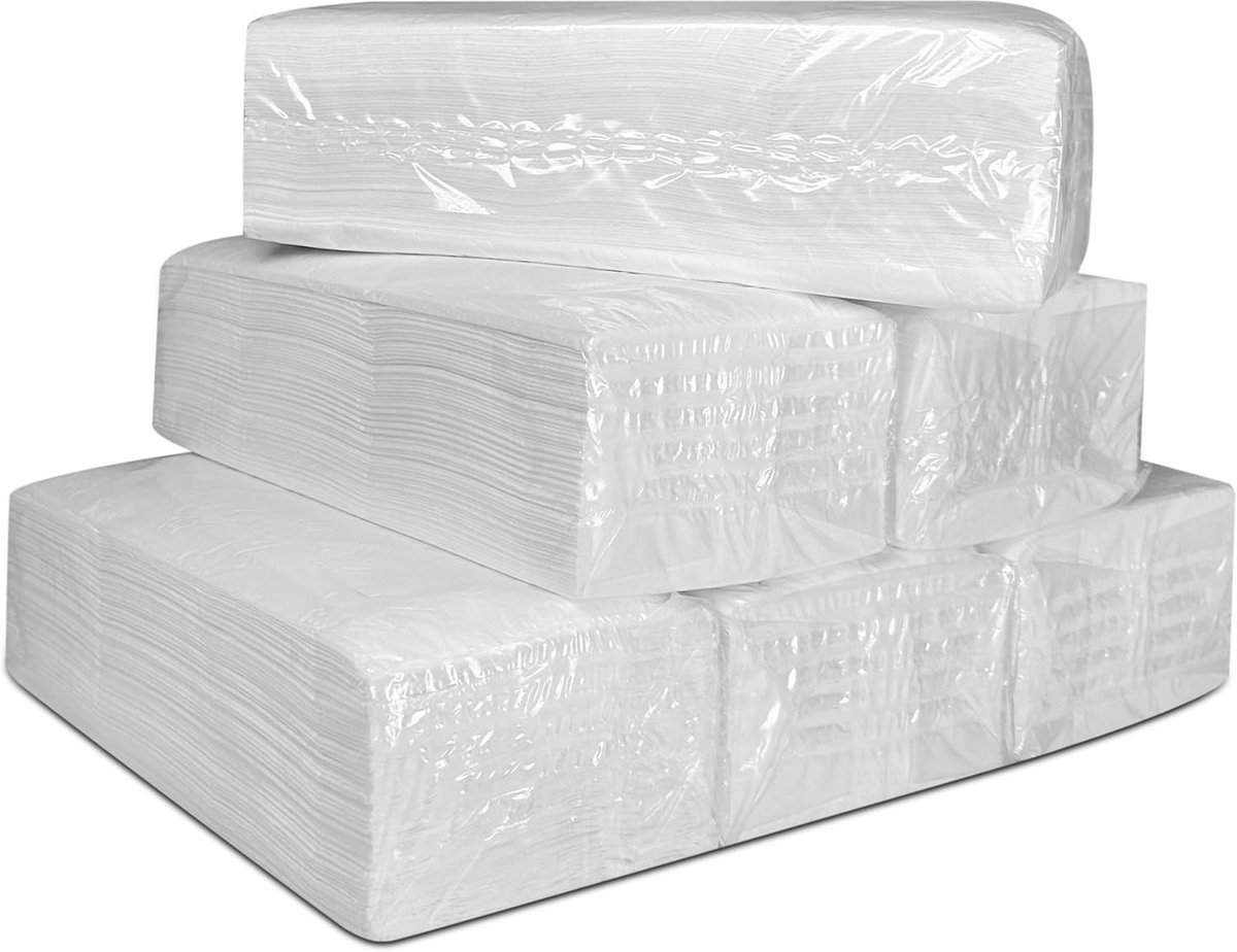 Extra Sterke Keukenpapier Rol - 900 Vellen - Dubbellaags en Absorberend