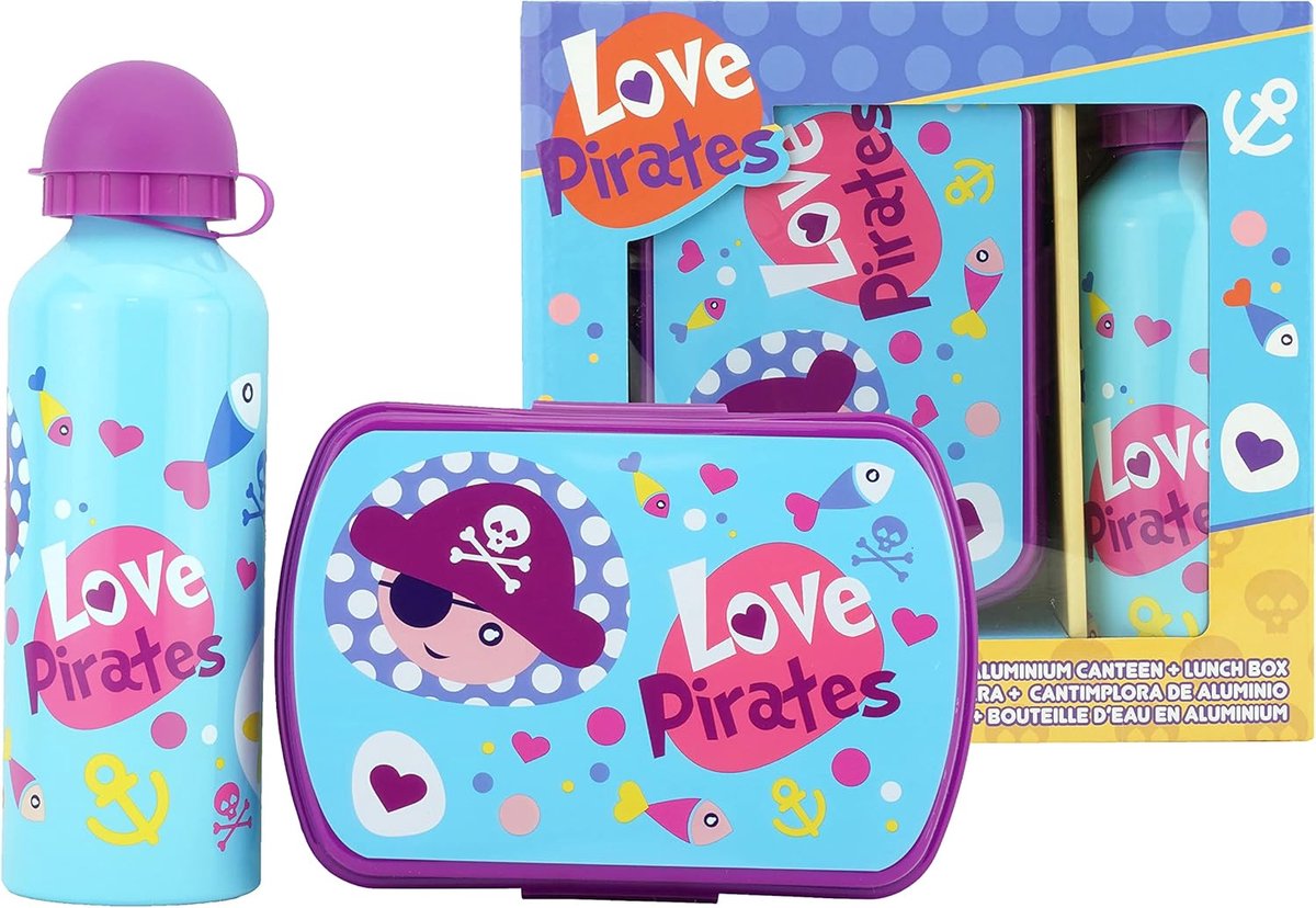Kindvriendelijke Back to School-set: Lunchbox en Waterfles van BPA-vrij Kunststof