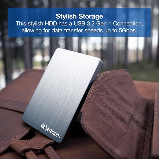 Draagbare Externe Harde Schijf 1 TB - Slim Ontwerp met USB 3.2 en USB-C van Merkloos — afbeelding 5