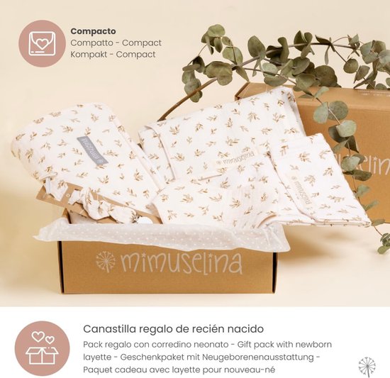 Originele cadeauset voor pasgeborenen - Perfect voor meisjes en jongens in verschillende maten — afbeelding 3