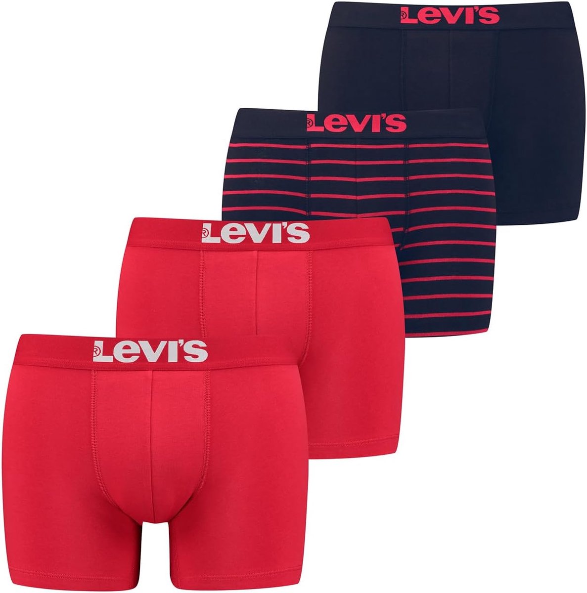 Heren Boxer Shorts - Vintage Striped Boxers (Pack van 4)