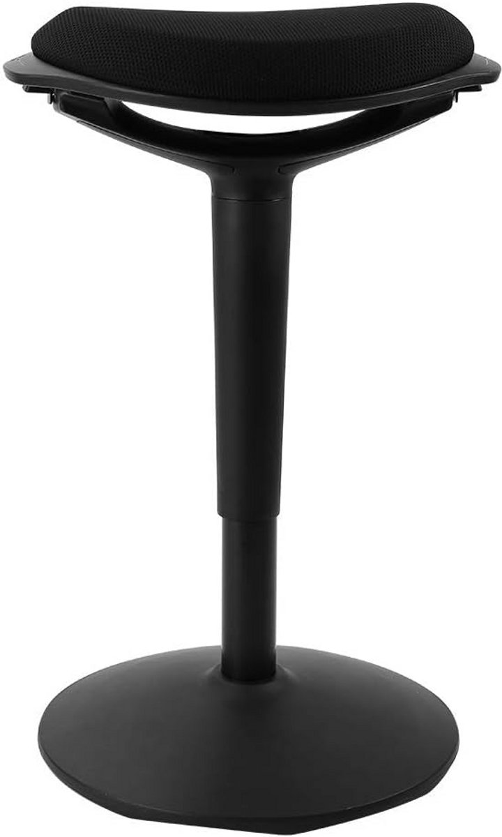 Ergonomische Wobble Kruk - In Hoogte Verstelbaar 59-80cm - Zwart