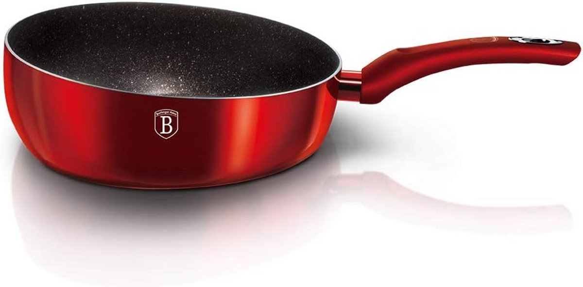 Stone Touch Casserole 26 cm - Geëmailleerde Kookpan voor Perfecte Maaltijden